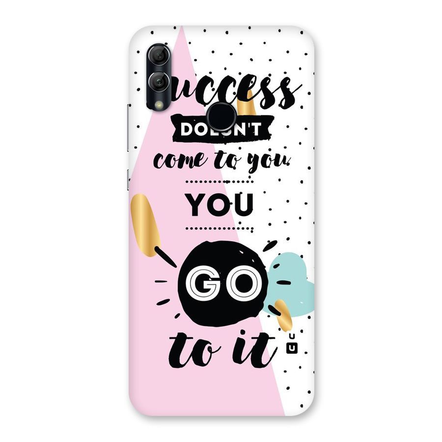 Go To Success Back Case for Honor 10 Lite