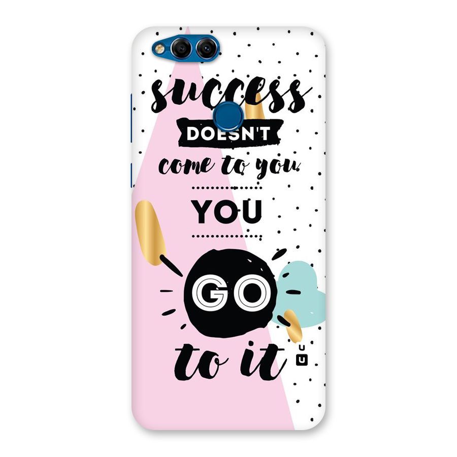 Go To Success Back Case for Honor 7X