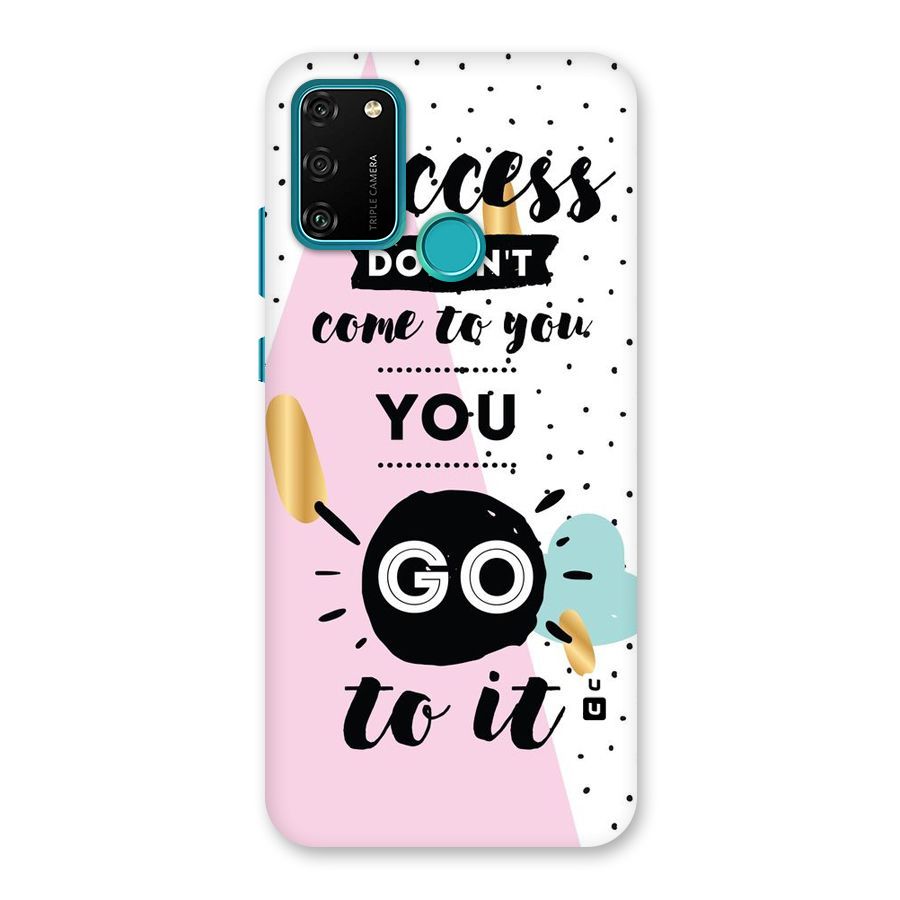 Go To Success Back Case for Honor 9A