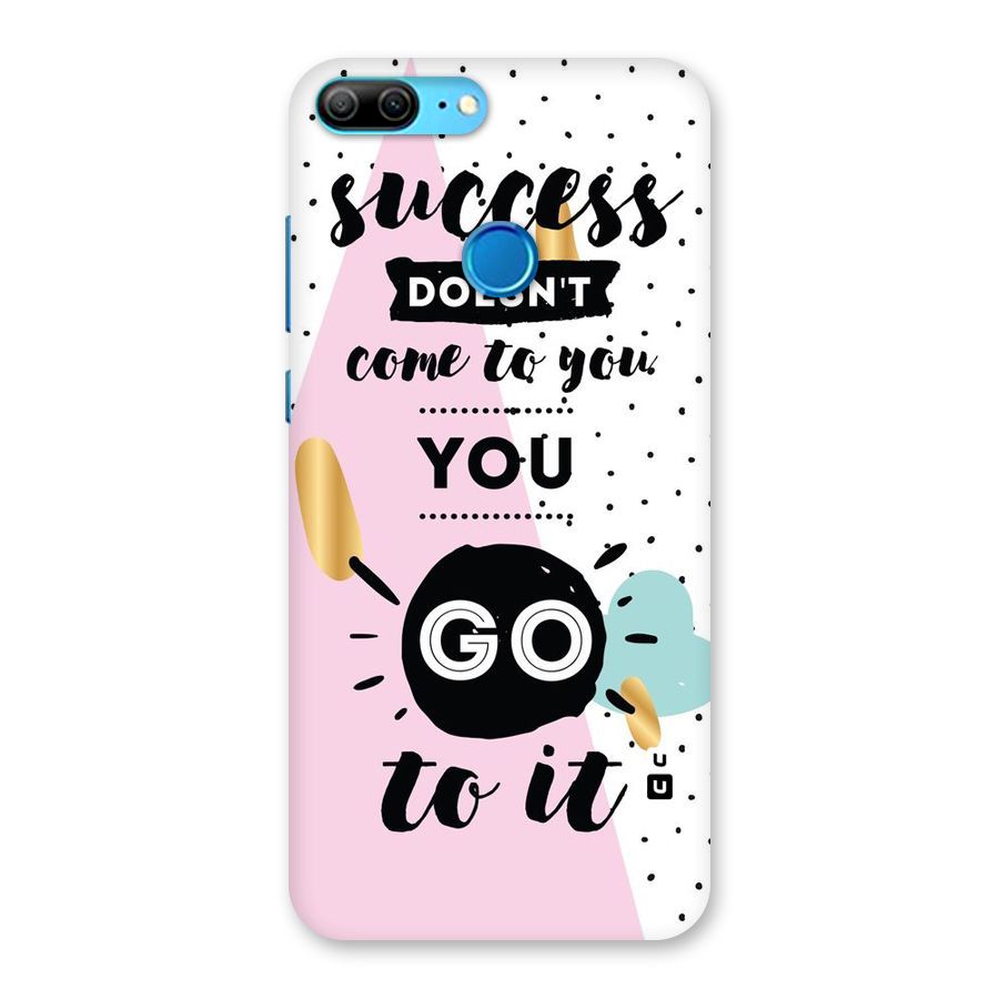 Go To Success Back Case for Honor 9 Lite