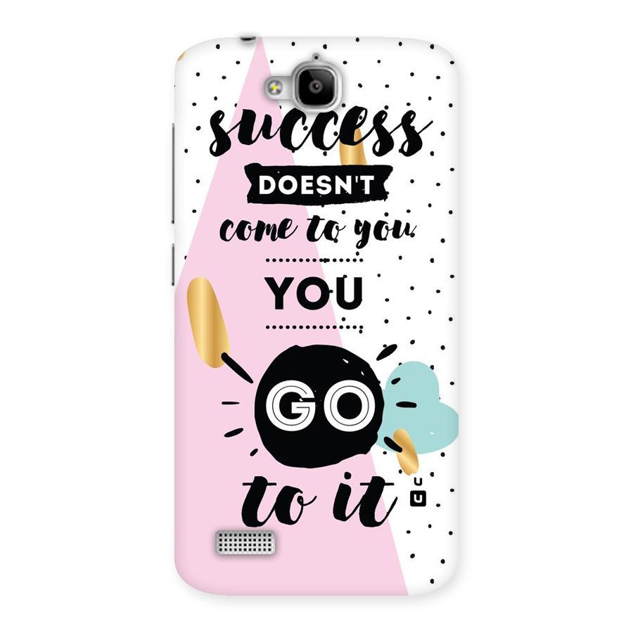 Go To Success Back Case for Honor Holly