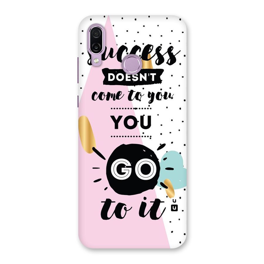 Go To Success Back Case for Honor Play