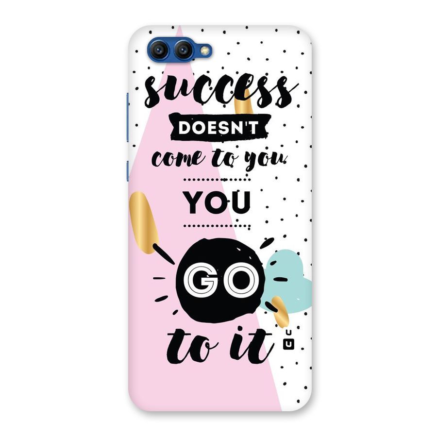 Go To Success Back Case for Honor View 10