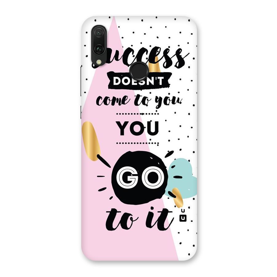 Go To Success Back Case for Huawei Y9 (2019)
