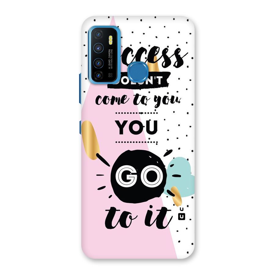 Go To Success Back Case for Infinix Hot 9
