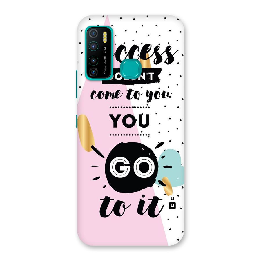 Go To Success Back Case for Infinix Hot 9 Pro