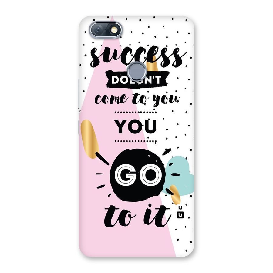 Go To Success Back Case for Infinix Note 5