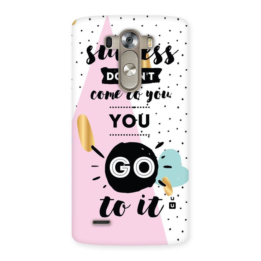 Go To Success Back Case for LG G3