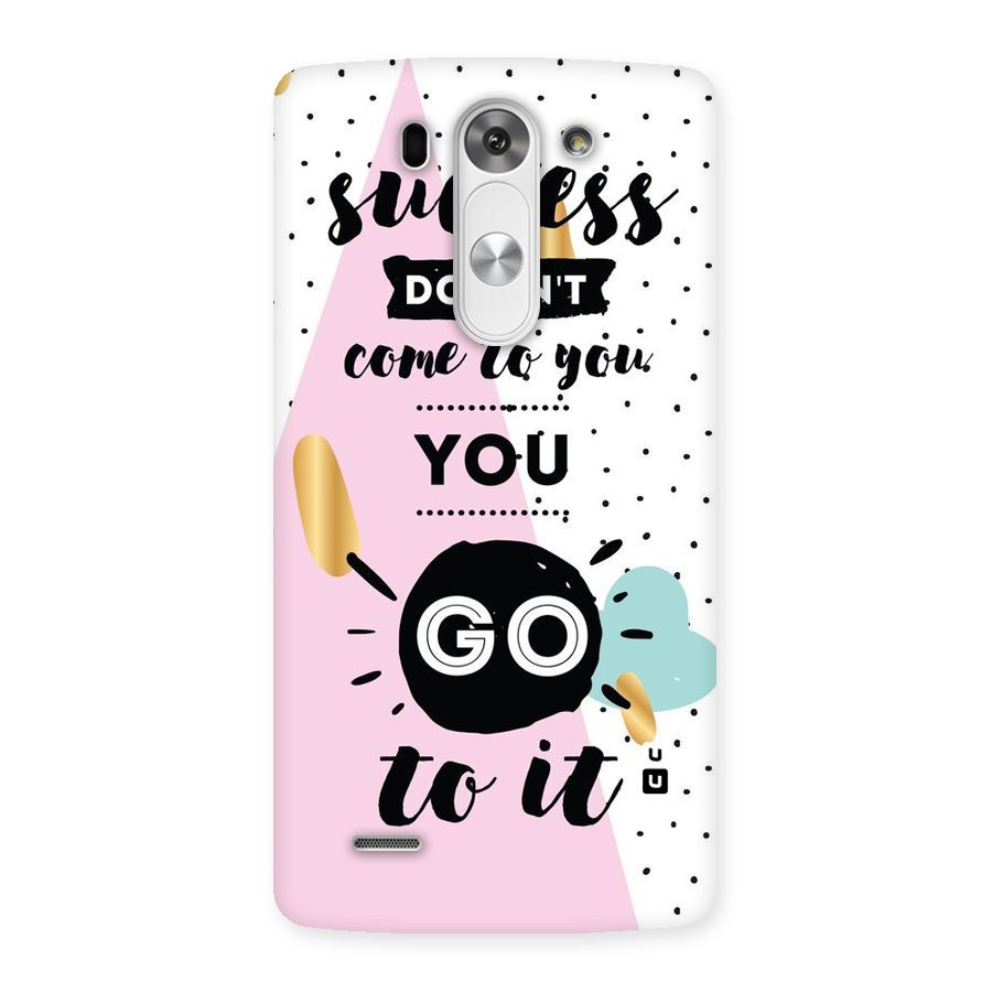 Go To Success Back Case for LG G3 Mini