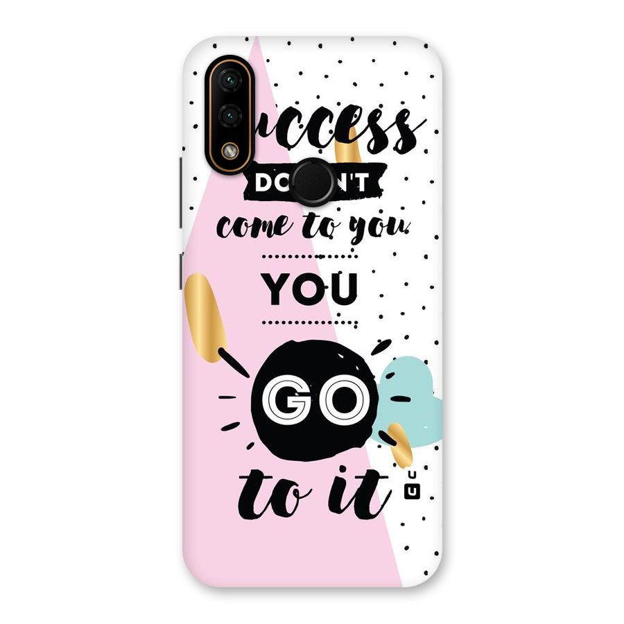 Go To Success Back Case for Lenovo A6 Note