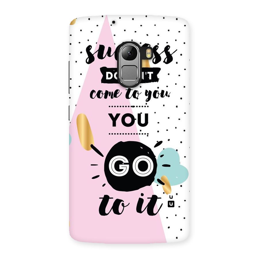 Go To Success Back Case for Lenovo K4 Note