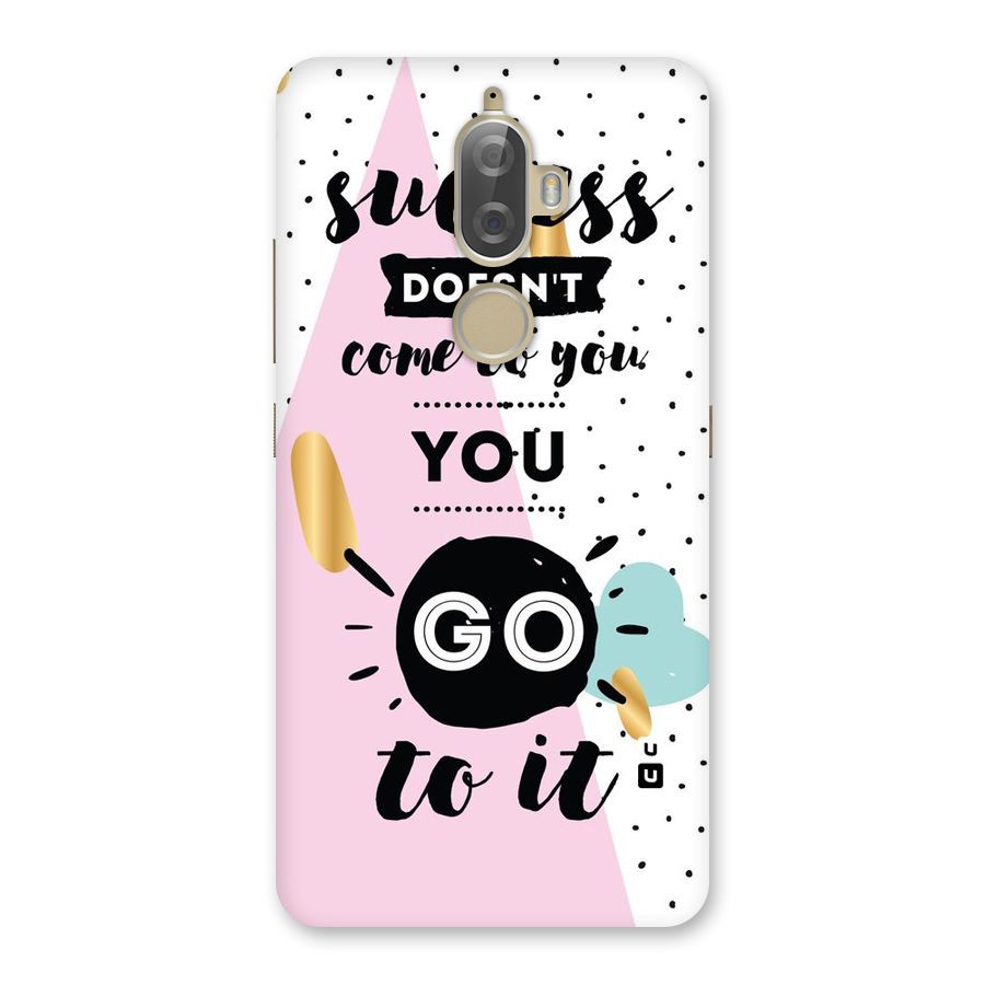 Go To Success Back Case for Lenovo K8 Plus