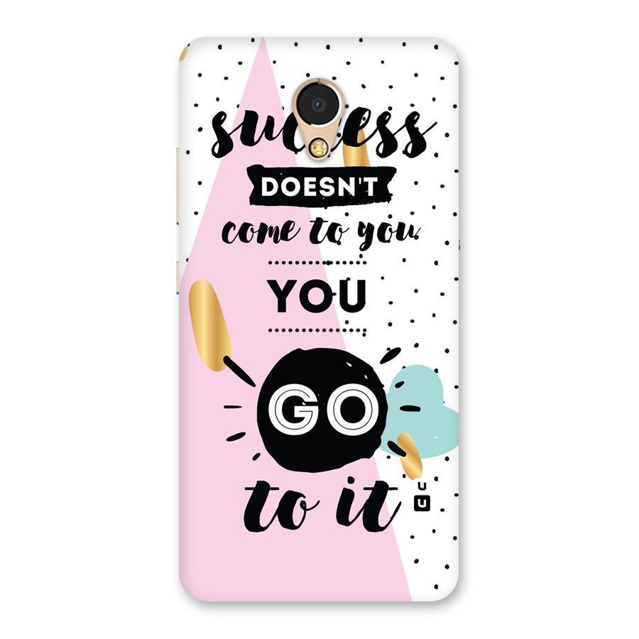 Go To Success Back Case for Lenovo P2