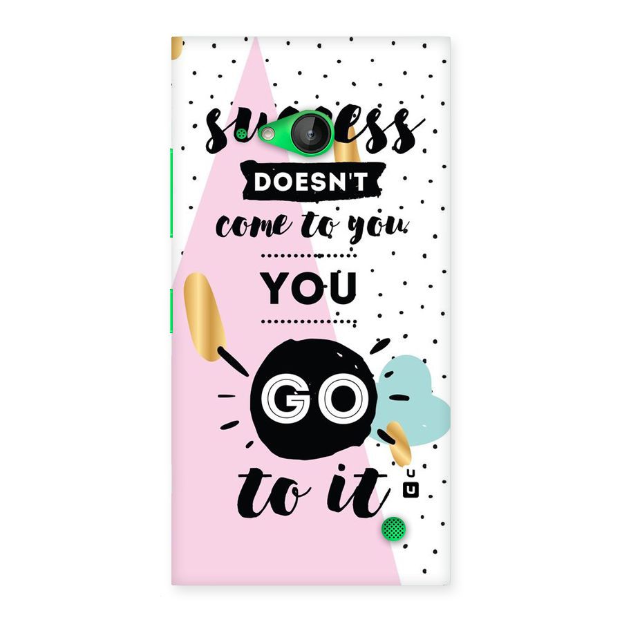 Go To Success Back Case for Lumia 730