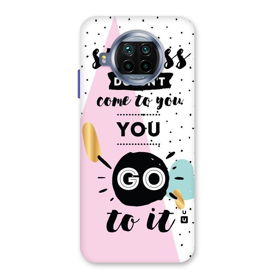 Go To Success Back Case for Mi 10i