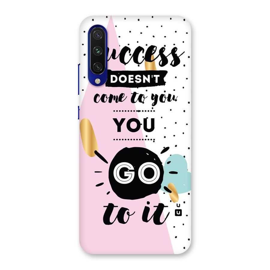 Go To Success Back Case for Mi A3