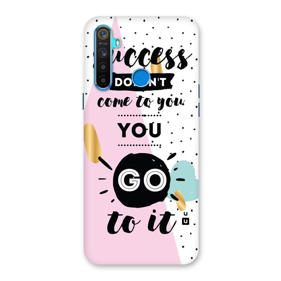 Go To Success Back Case for Realme 5s
