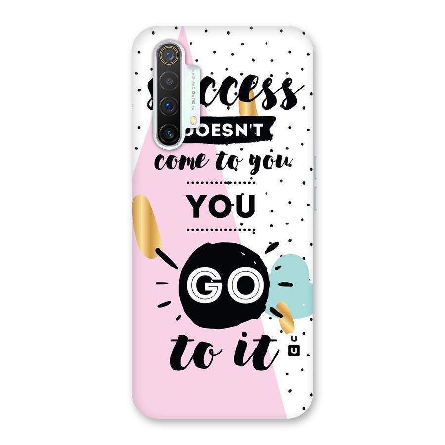 Go To Success Back Case for Realme X3