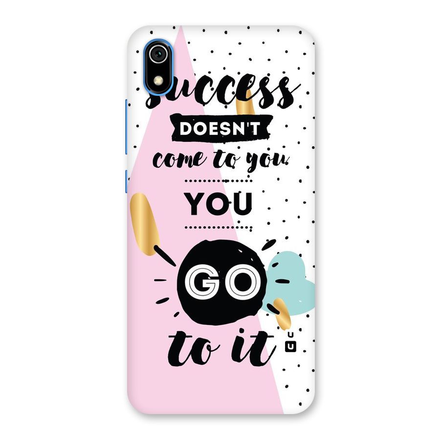 Go To Success Back Case for Redmi 7A