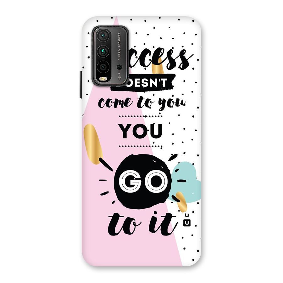 Go To Success Back Case for Redmi 9 Power