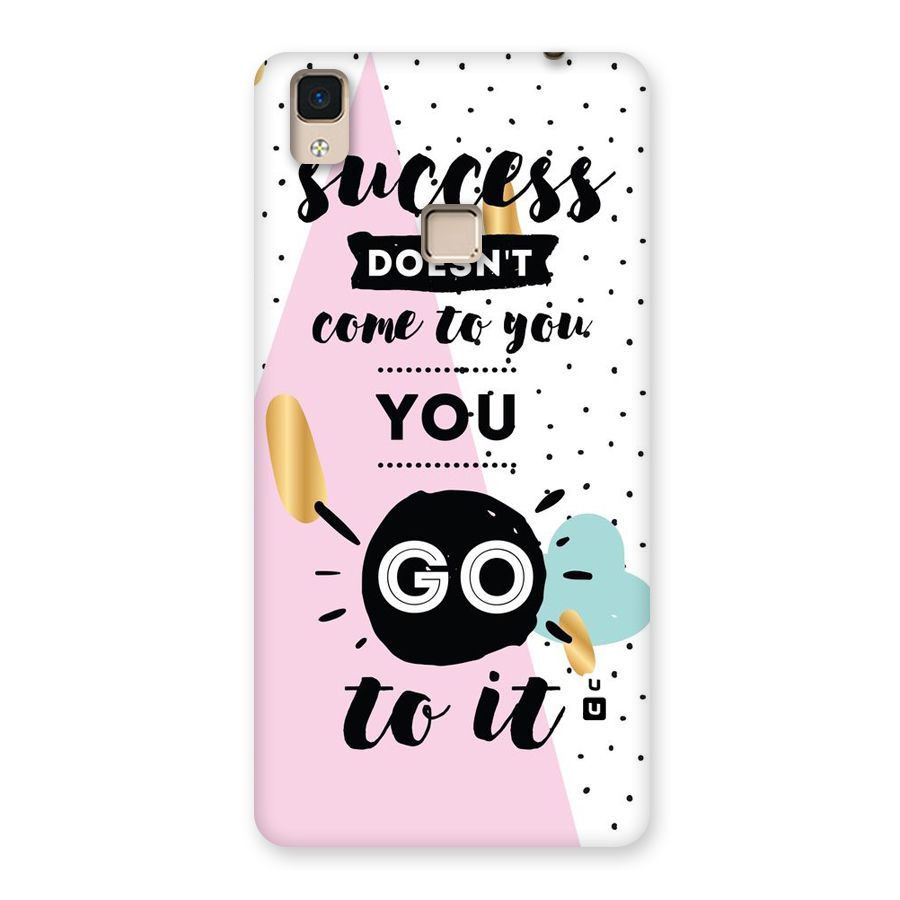 Go To Success Back Case for V3 Max