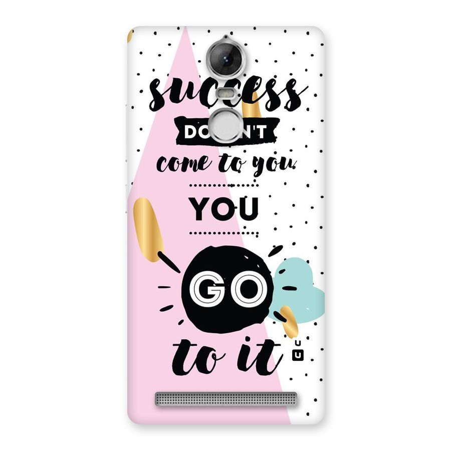 Go To Success Back Case for Vibe K5 Note