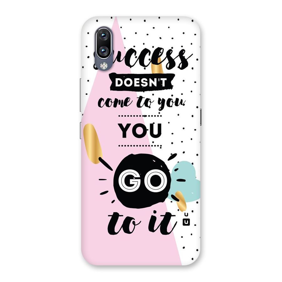 Go To Success Back Case for Vivo NEX