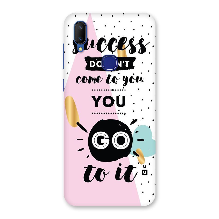 Go To Success Back Case for Vivo V11