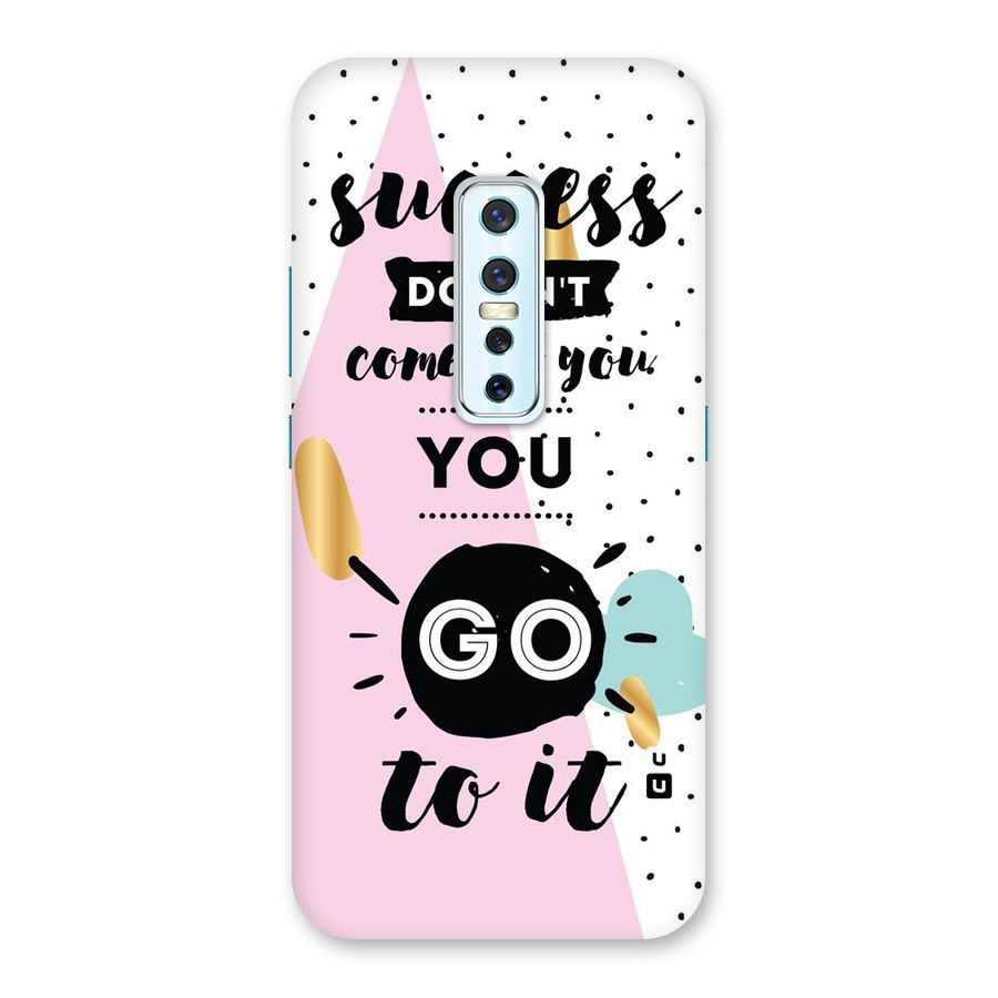 Go To Success Back Case for Vivo V17 Pro