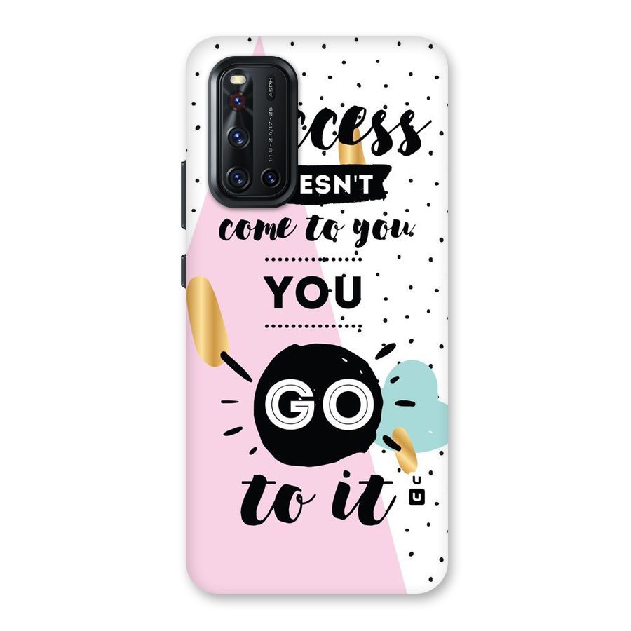 Go To Success Back Case for Vivo V19