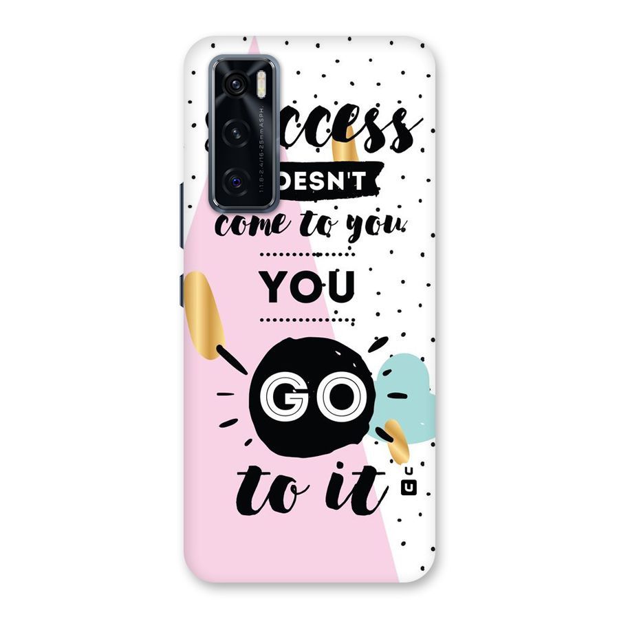 Go To Success Back Case for Vivo V20 SE