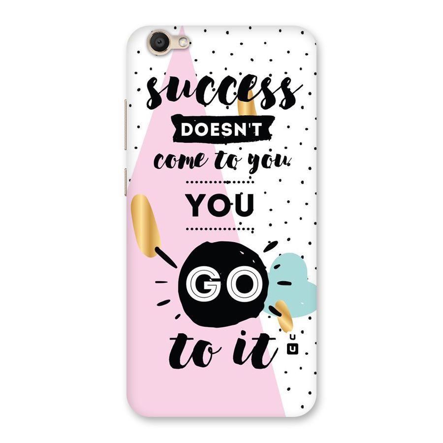 Go To Success Back Case for Vivo V5
