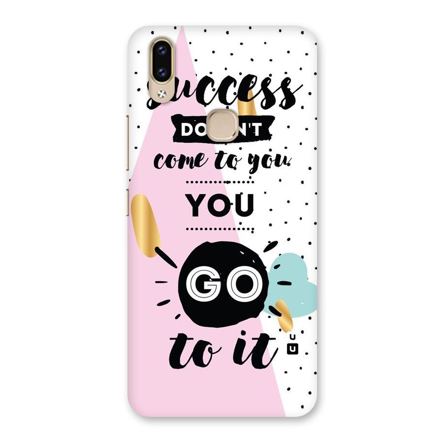 Go To Success Back Case for Vivo V9 Youth