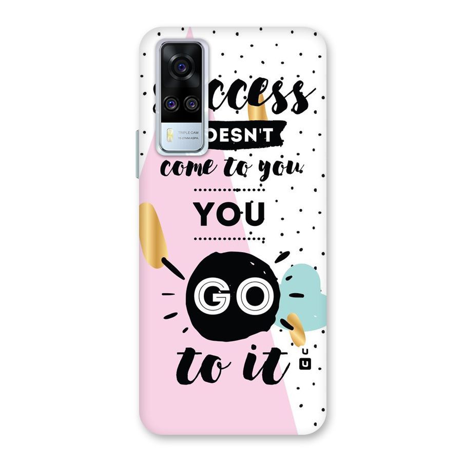 Go To Success Back Case for Vivo Y31