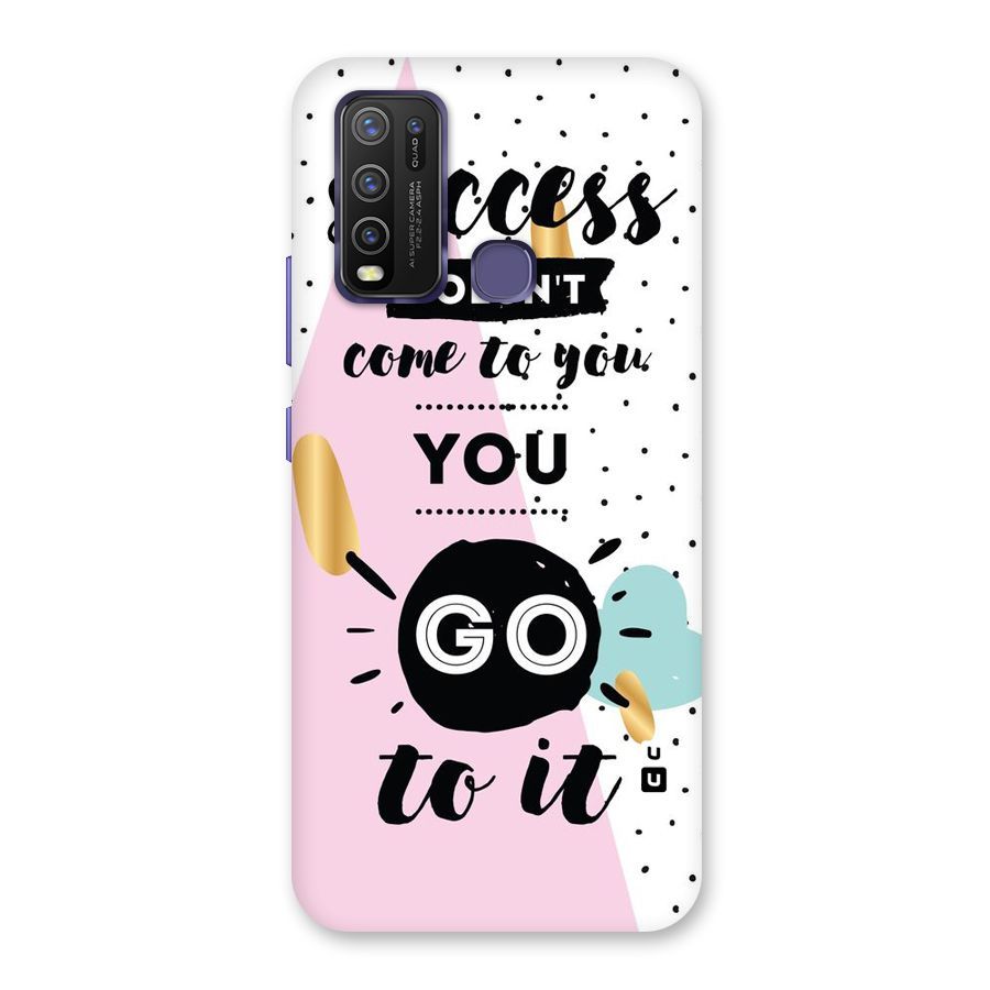 Go To Success Back Case for Vivo Y50