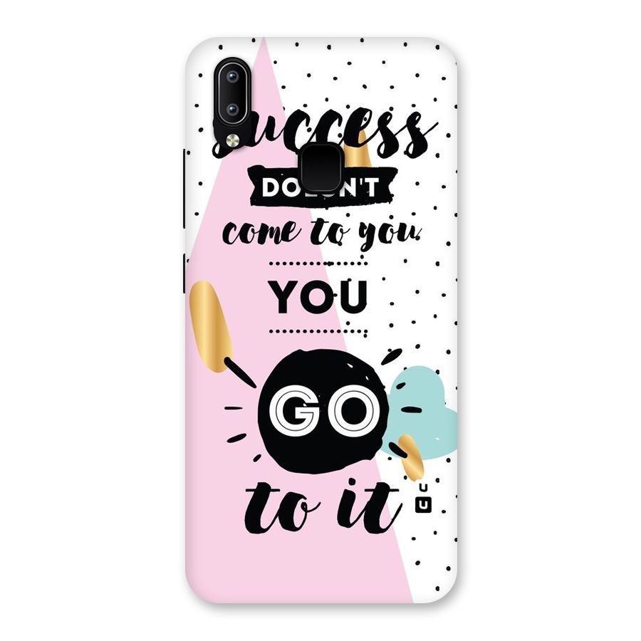 Go To Success Back Case for Vivo Y93
