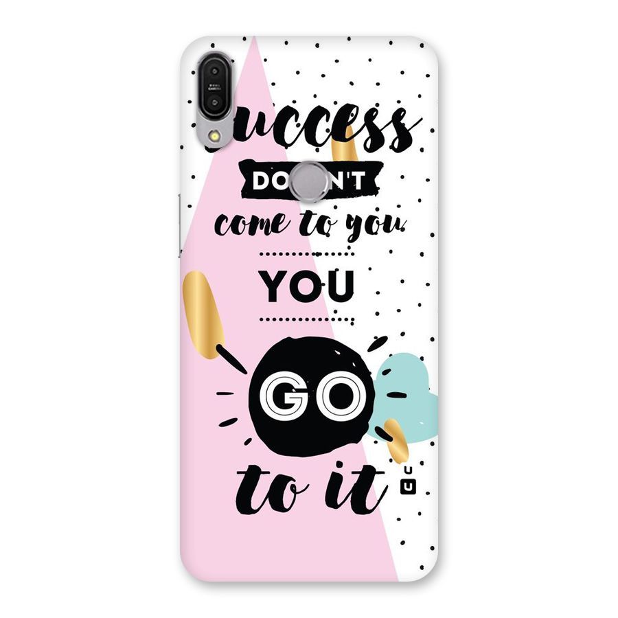 Go To Success Back Case for Zenfone Max Pro M1