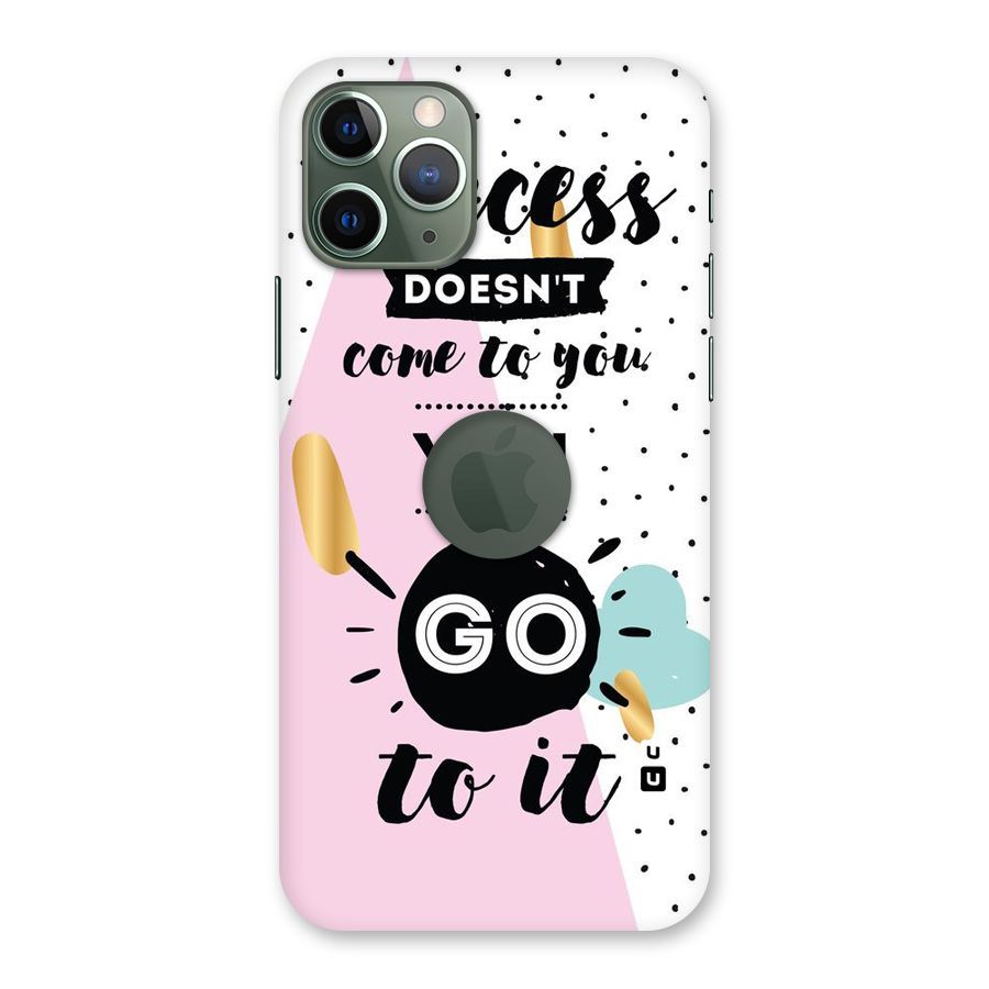 Go To Success Back Case for iPhone 11 Pro Logo  Cut