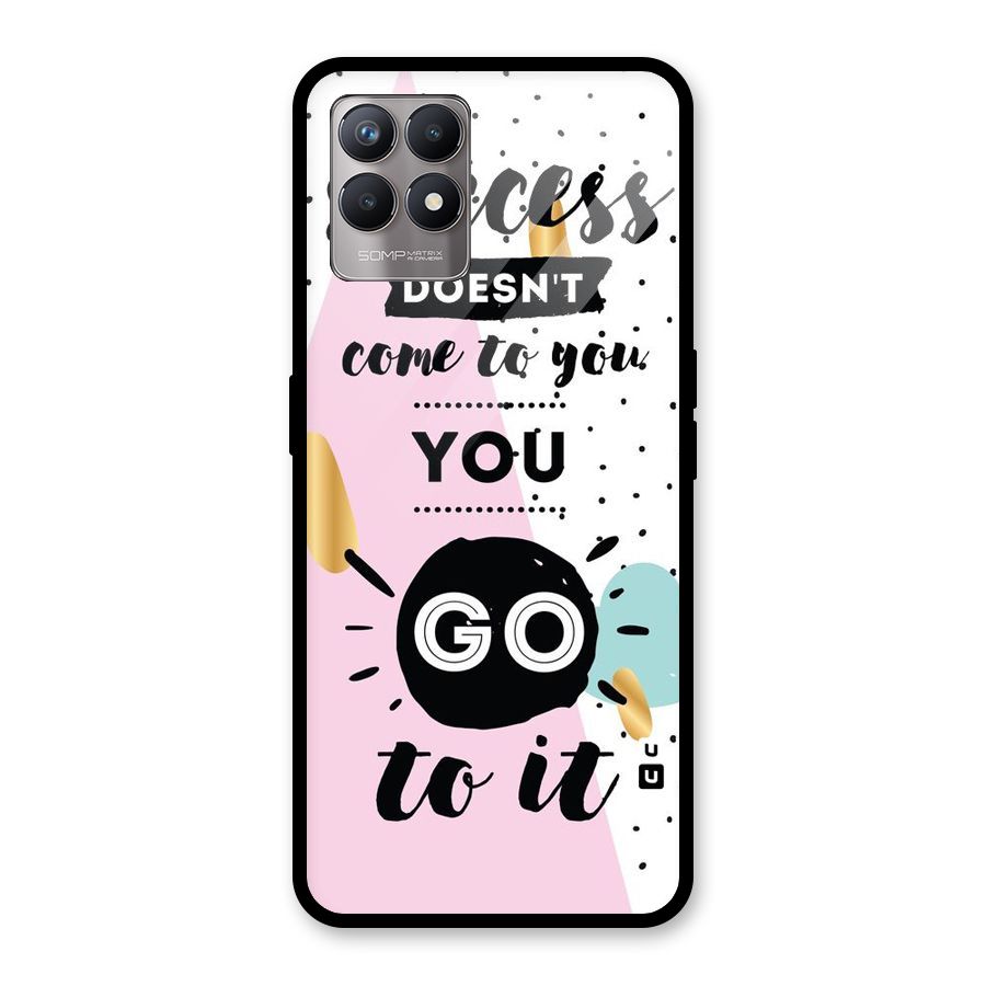 Go To Success Glass Back Case for Realme Narzo 50