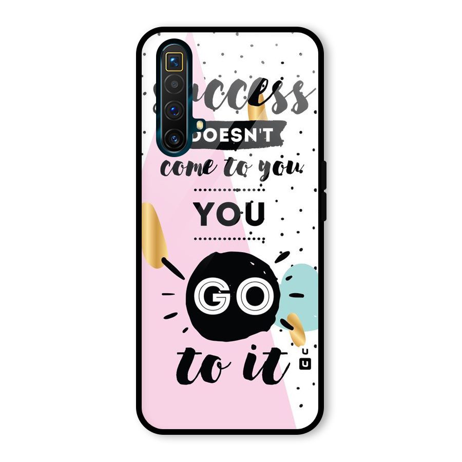 Go To Success Glass Back Case for Realme X3 SuperZoom