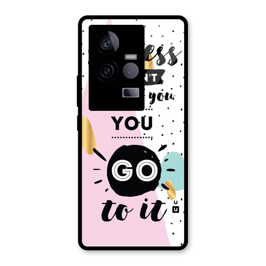 Go To Success Glass Back Case for Vivo iQOO 11 5G