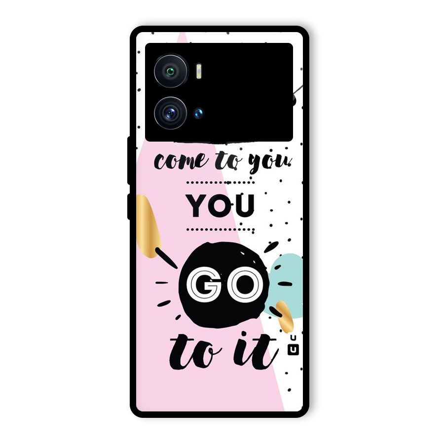 Go To Success Glass Back Case for Vivo iQOO 9 Pro