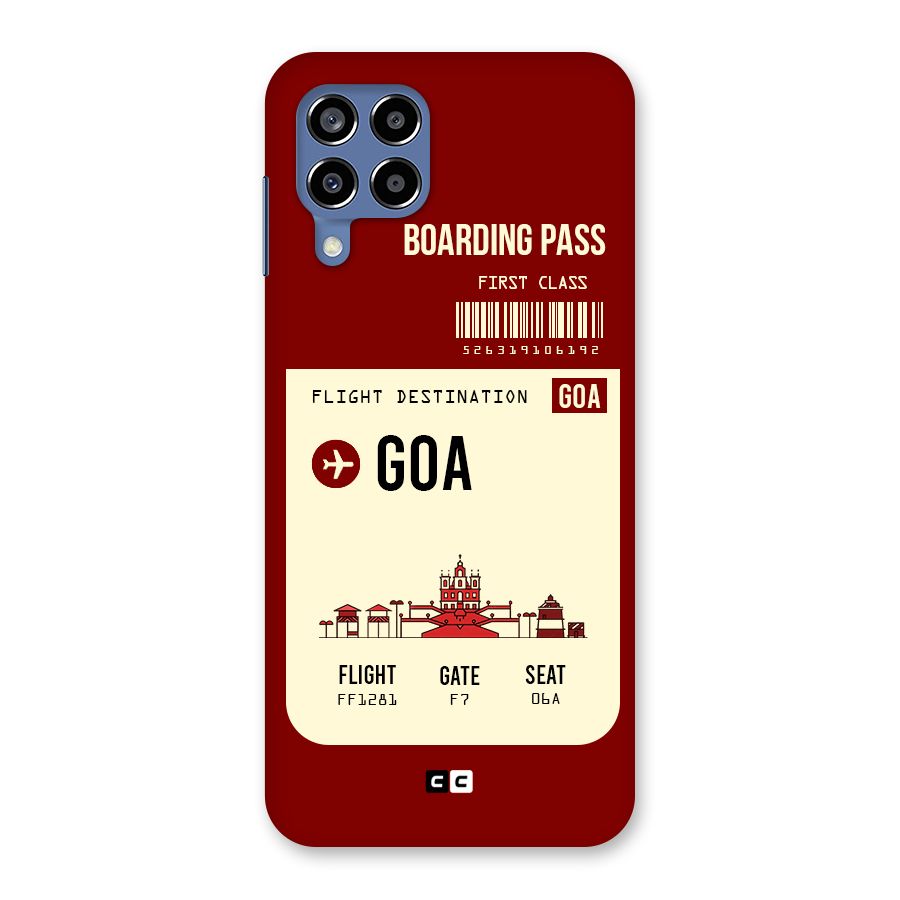 Goa Boarding Pass Back Case for Galaxy M53 5G