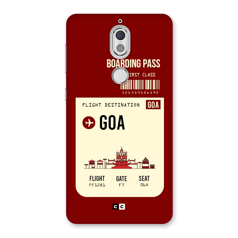 Goa Boarding Pass Back Case for Nokia 7