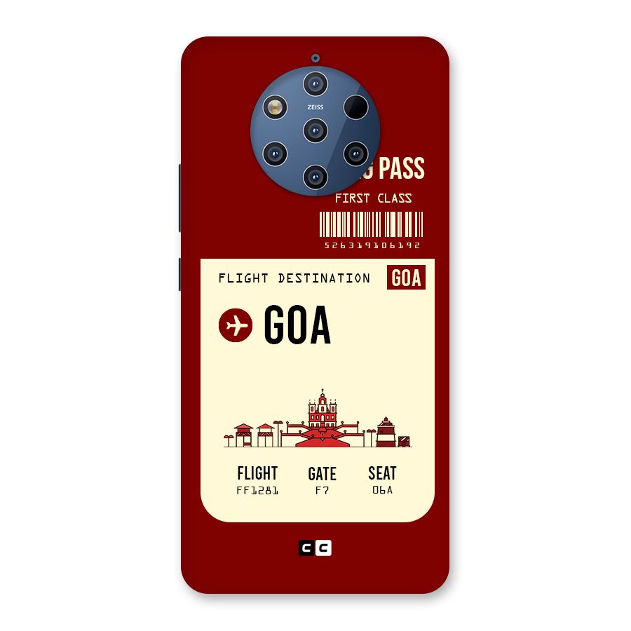 Goa Boarding Pass Back Case for Nokia 9 PureView