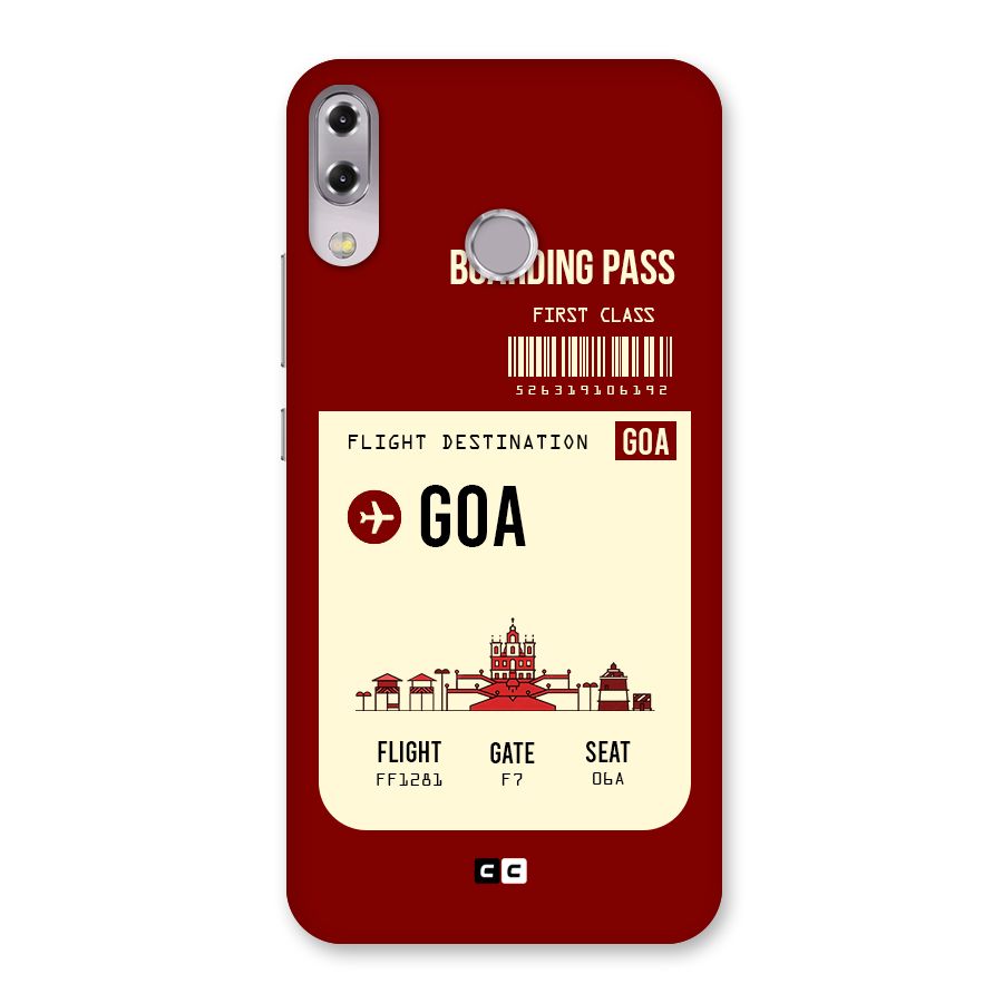 Goa Boarding Pass Back Case for Zenfone 5Z