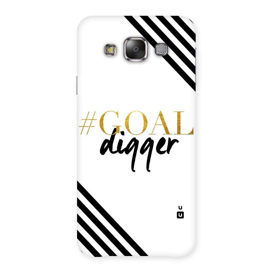 Goal Digger Back Case for Galaxy E7