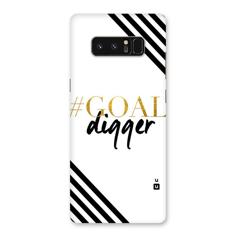Goal Digger Back Case for Galaxy Note 8
