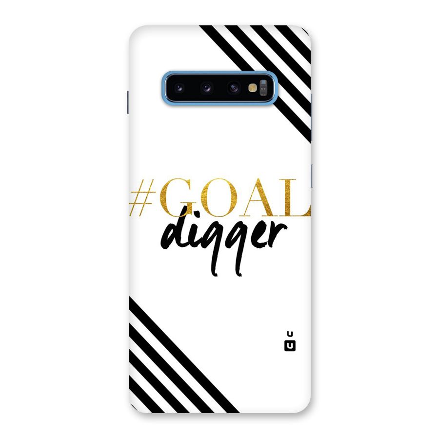 Goal Digger Back Case for Galaxy S10 Plus
