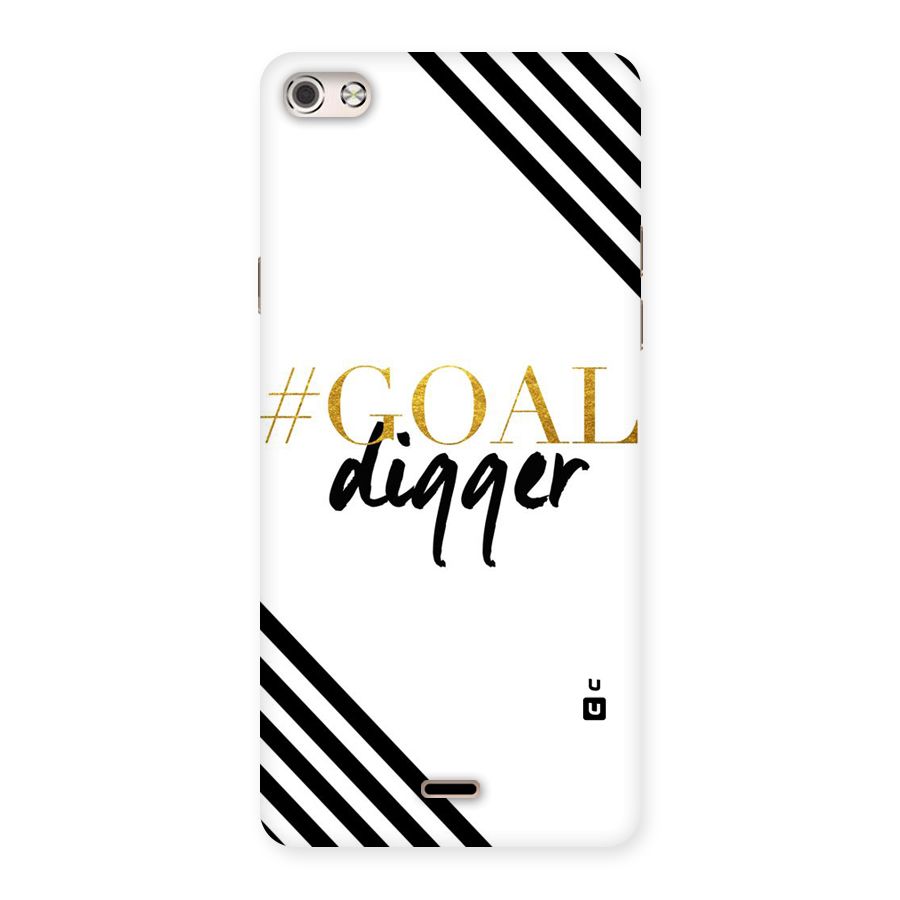 Goal Digger Back Case for Micromax Canvas Silver 5